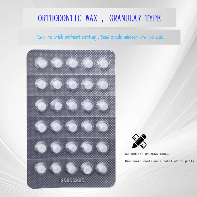 Manufacturer Orthodontic Wax Granular Ortho Wax 30 Granules Food Grade Dental Wax