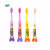 Child Toothbrush with Cute Pattern Suction Cup Base for 3-12 Years Old Children
