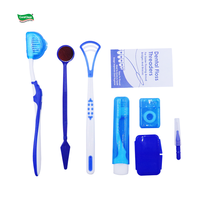 Oral Hygiene Orthodontic Kit New 8 PCS Set Dental Ortho Kit Without Hourglass