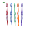 Orthodontic Toothbrush Double Ended Adult toothbrush V-shaped Brush with Interdental Brush Bracket Cleaning Brush