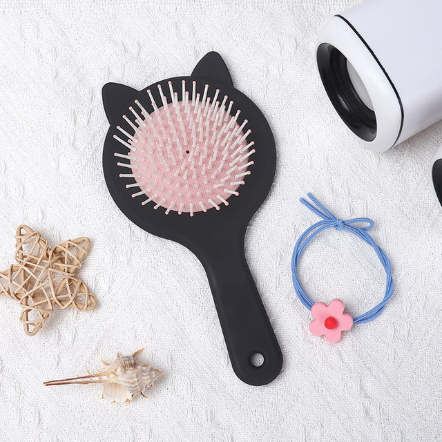 Car Ear Cushion Brush Air-Injected Scalp Massage Paddle for Hair Detangling Smoothing Wholesale