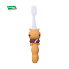 Kids Toddler Soft Bristle Toothbrush, Cute Kung Fu Tiger Cartoon Design Anti-Slip Handle for Children Baby Boys Girls 1-6 Years