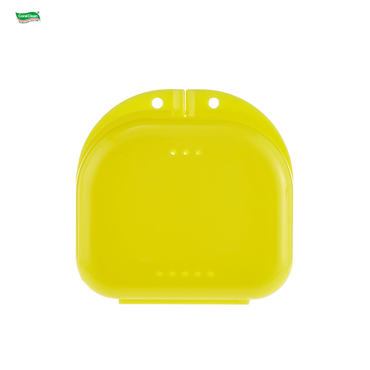 Manufacturer Logo OEM Cleaning Bath Box Denture Case Keep Clean