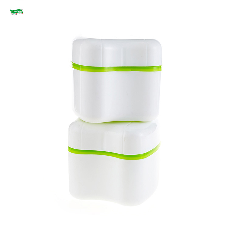 Factory Price Customized Logo Colorful Plastic Orthodontic Denture Storage Box