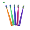 Wholesale Adult Orthodontic Toothbrush Shining Handle U Shape Bristles Ortho Brushes