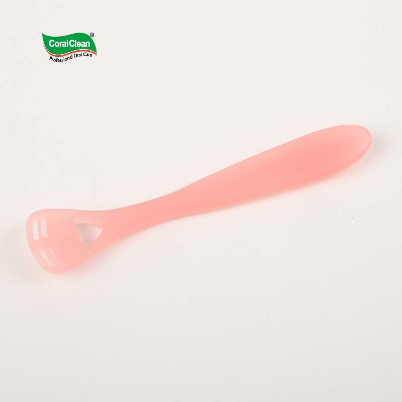 Silicone Tongue Scraper Kids Tongue Coating Cleaner Children Tongue Coating Brush Environmentally Friendly Material