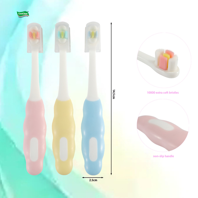 Colorful Ultra Soft Bristles Kids Toothbrush Children Teeth Brushes Chubby Handle Child Toothbrushes