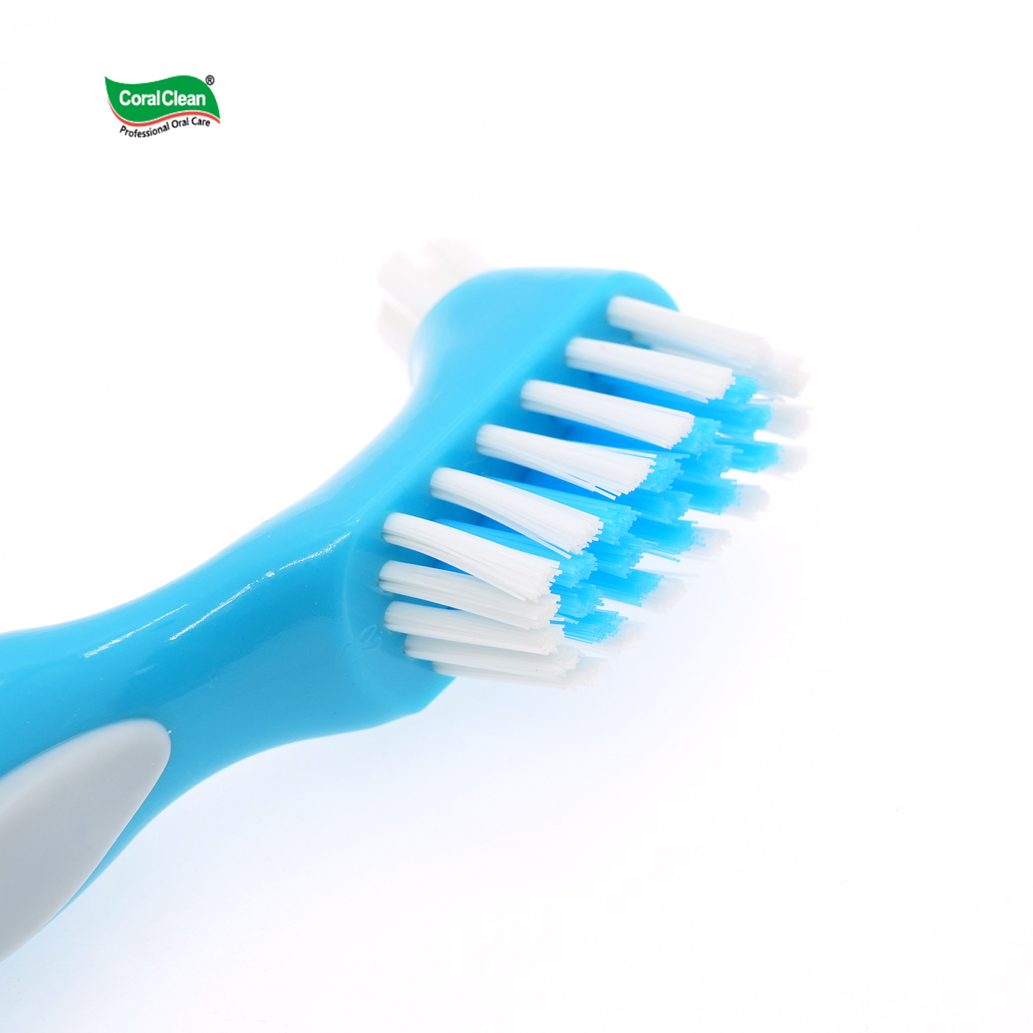 Denture Brush Cleaning for the Elderly Orthodontic Brush Double Ended Brushes for Dentures