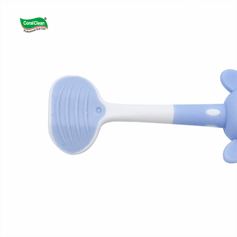 Three Sided Toothbrush Soft Bristles Children Toothbrush Anti-slip Handle Baby and Toddler 10000 Bristles Kids Brush