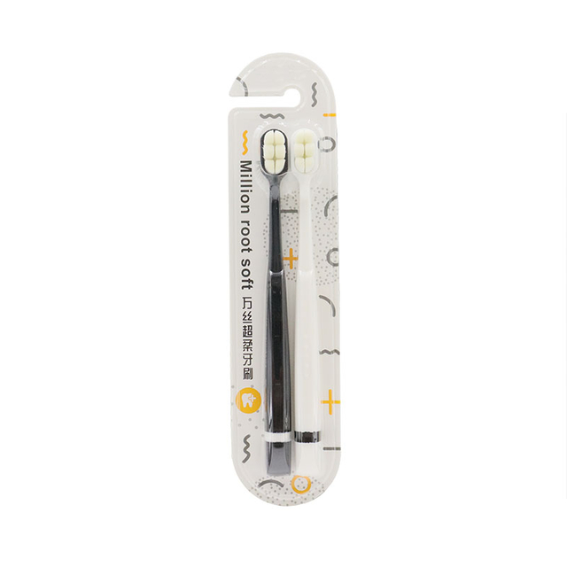 Manufacturer Adult Toothbrush Soft Bristles Ultra Fine Gums Protecting Multi Bristle Couple's Toothbrush
