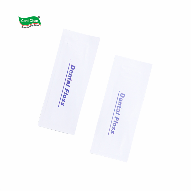 Single Packaging Dental Floss Coated Paper Independent Packaging Floss OEM Processing Customization