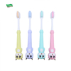 Manufacturer Child Toothbrush Ultra Soft Bristles Calf Shaped Design Cute Kid Non-slip Handle Toothbrushes