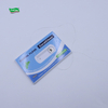 Wholesale Credit-Card Sized Floss Container Pocket Travel Dental Floss Cards Nylon Waxed Mint Floss Pick Dispenser with Mirror