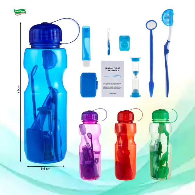 Oral Hygiene Orthodontic Cleaning Kit Ortho Patient Care Kit Tooth Cleaning Set