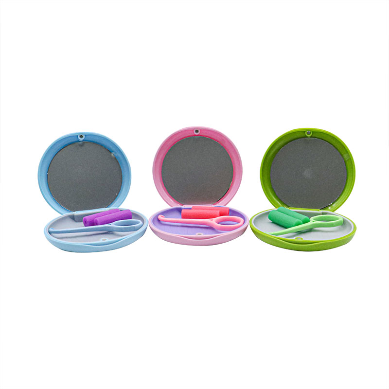 High Quality Denture Storage Chewies Aligner Retainer Case with Mirror