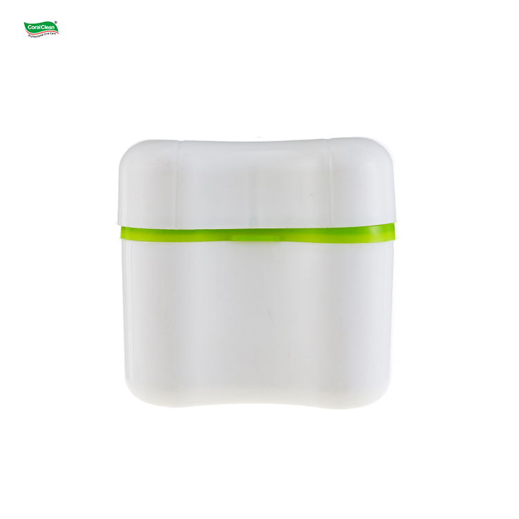 Factory Price Customized Logo Colorful Plastic Orthodontic Denture Storage Box