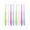 8PCS End Tufted Toothbrush Set Ortho Cleaning Brushes Oral Care Hygiene Kit