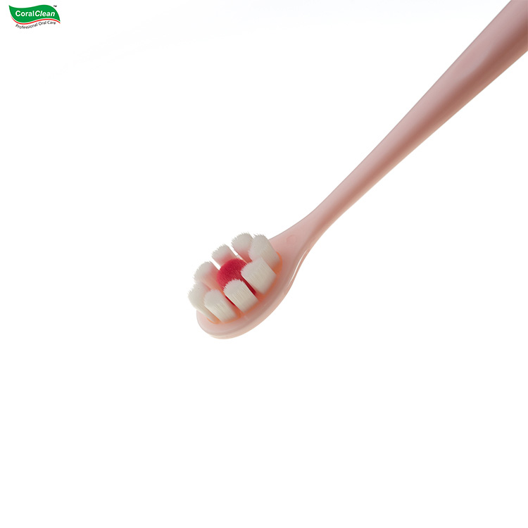 Manufacturer Extra Soft Bristles Adult Toothbrush Oral Cleaning Round Head Tooth Brushes