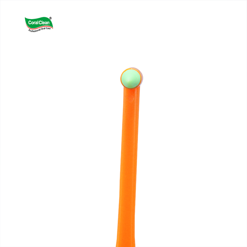 Wholesale Single Tuft Toothbrush Silicone Orthodontic Brushes Oral Care