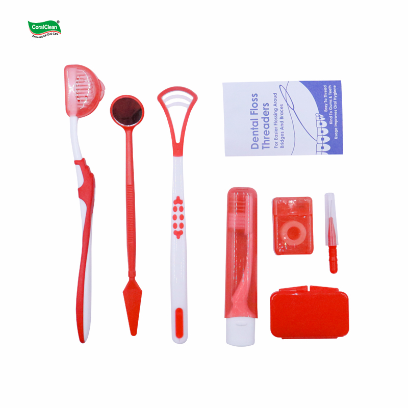 Oral Hygiene Orthodontic Kit New 8 PCS Set Dental Ortho Kit Without Hourglass