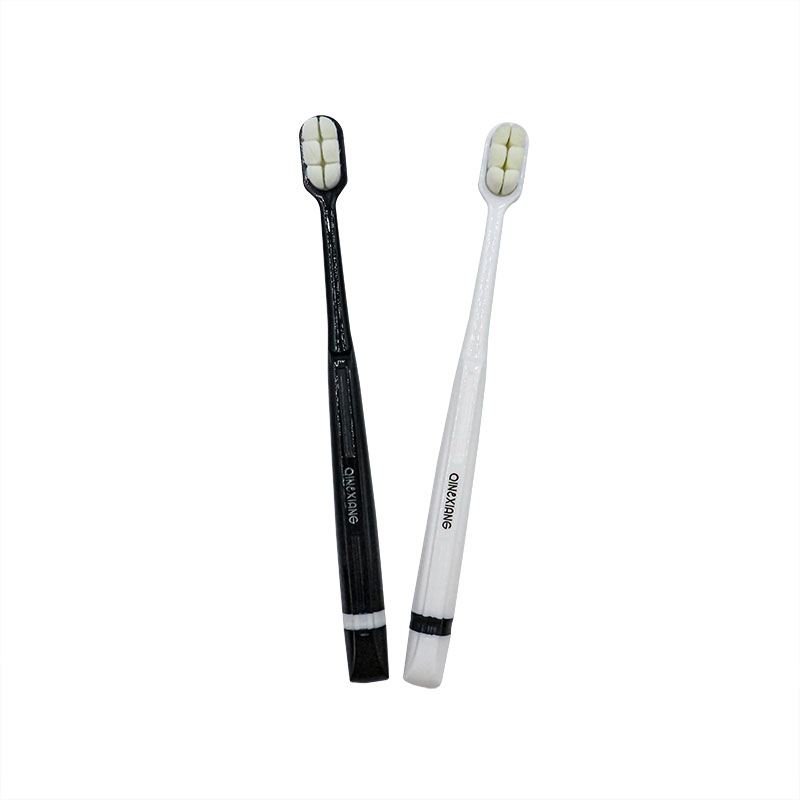 Manufacturer Adult Toothbrush Soft Bristles Ultra Fine Gums Protecting Multi Bristle Couple's Toothbrush