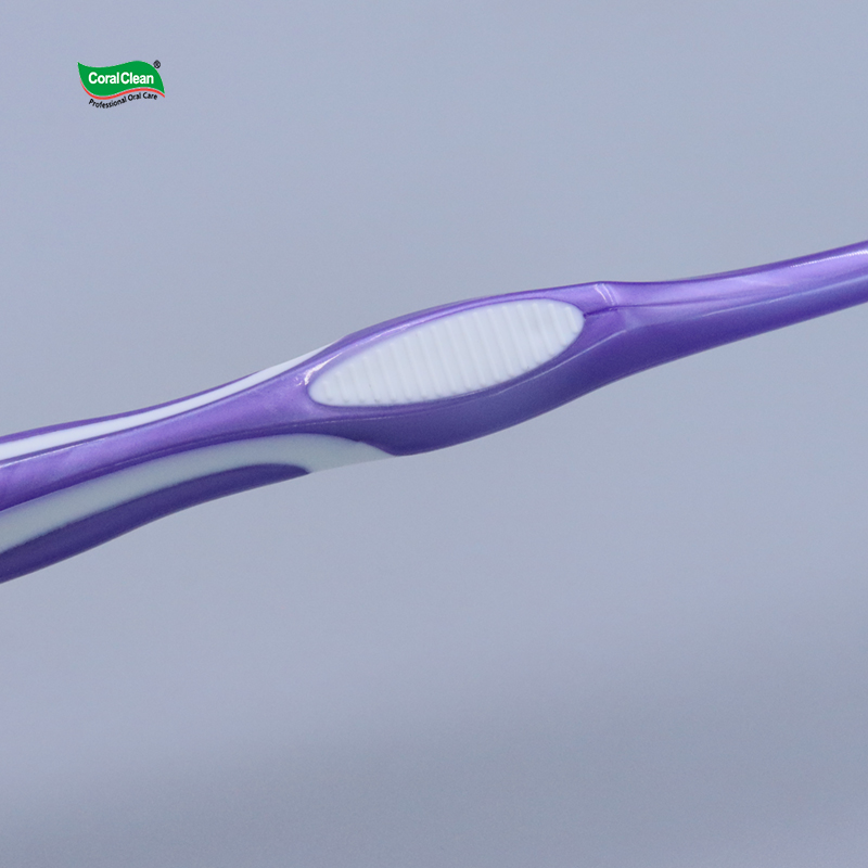 Orthodontic Toothbrush Double Ended Adult toothbrush V-shaped Brush with Interdental Brush Bracket Cleaning Brush