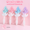 Flame Shape Vent Hair Comb for Hair Styling Tangle-Free and Scalp Friendly