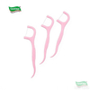 Wholesale Bulk 50Pcs Dental Floss Picks Eco Friendly Plastic Handle Mint Flavor Waxed Teeth Flosser for Home Travel & Office Use