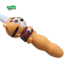 Kids Toddler Soft Bristle Toothbrush, Cute Kung Fu Tiger Cartoon Design Anti-Slip Handle for Children Baby Boys Girls 1-6 Years