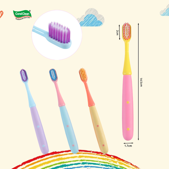 Oral Care Products Children Tooth Brush with Extra Soft Bristles Cute Kids Toothbrush