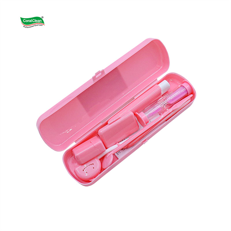 Orthodontic Boxes Paquete De Ortodoncia 8pcs Dental Kit Oral Hygiene Travel Kits De Ortodoncia