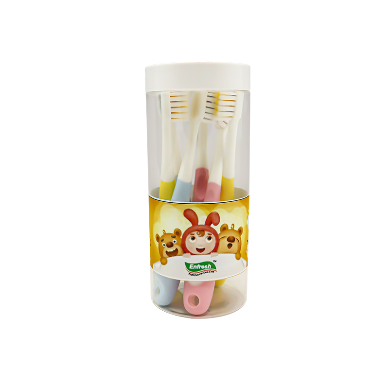 Oral Care Products Child Toothbrush Colorful Non-slip Handle Kids Teeth Brushes