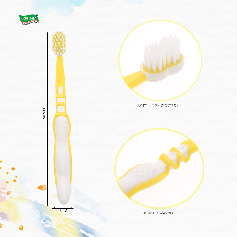 OEM ODM Children Tooth Brush Non-slip Handle Soft Bristle Toothbrush for Kids