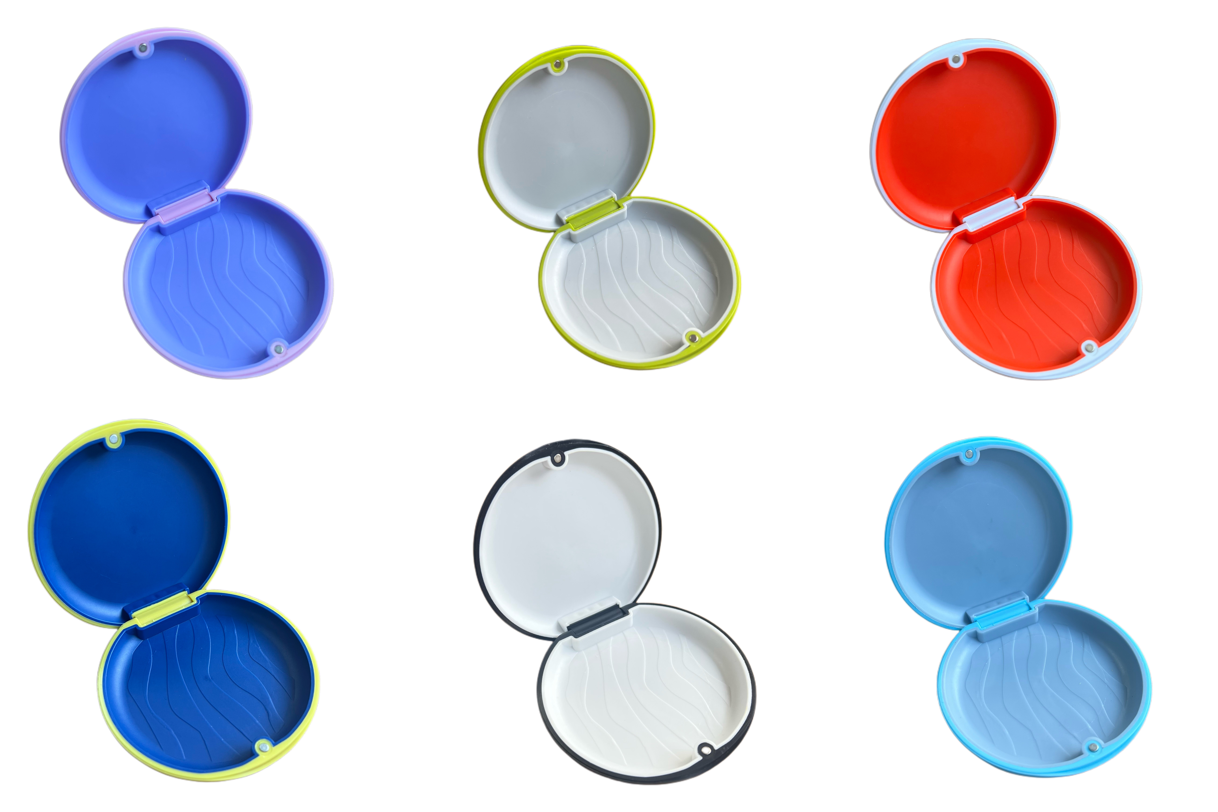 Dental Tray Case Custom Logo Retainer Box Plastic Orthodontic Custom Retainer Case Caja Alicates Ortodoncia