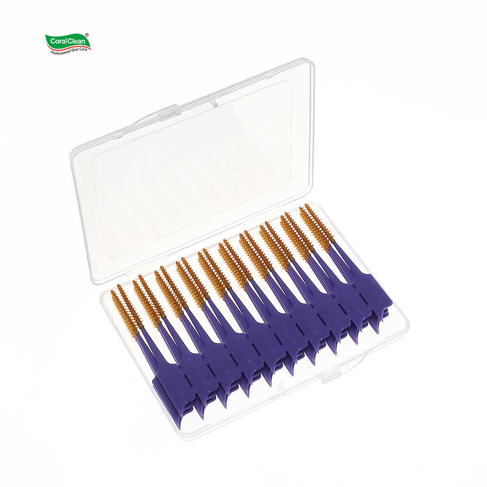 High Quality CE ISO Approved Dental Soft Picks Rubber Interdental Brush