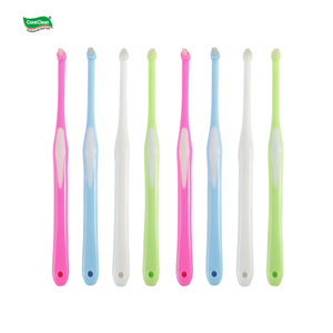 Manufacturer Single Tuft Toothbrush Orthodontic Teeth Brush 8PCS Brushes Set