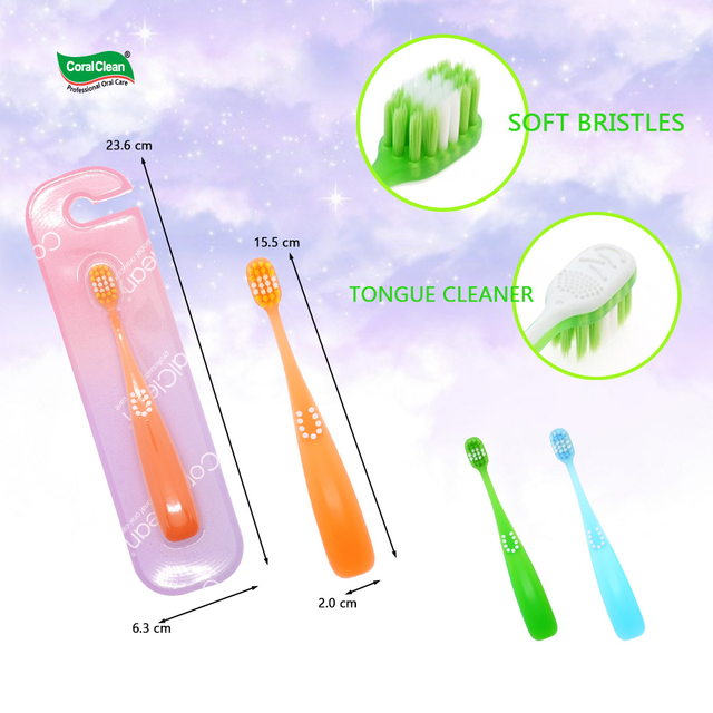Dental Children Soft Toothbrush Veneers Tooth Brush 3-6 Years