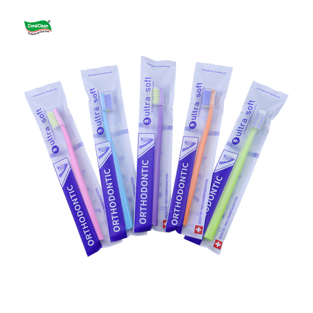 Manufacturer Orthodontic Toothbrush U Shape Bristles Ortho Tooth Brushes for Braces