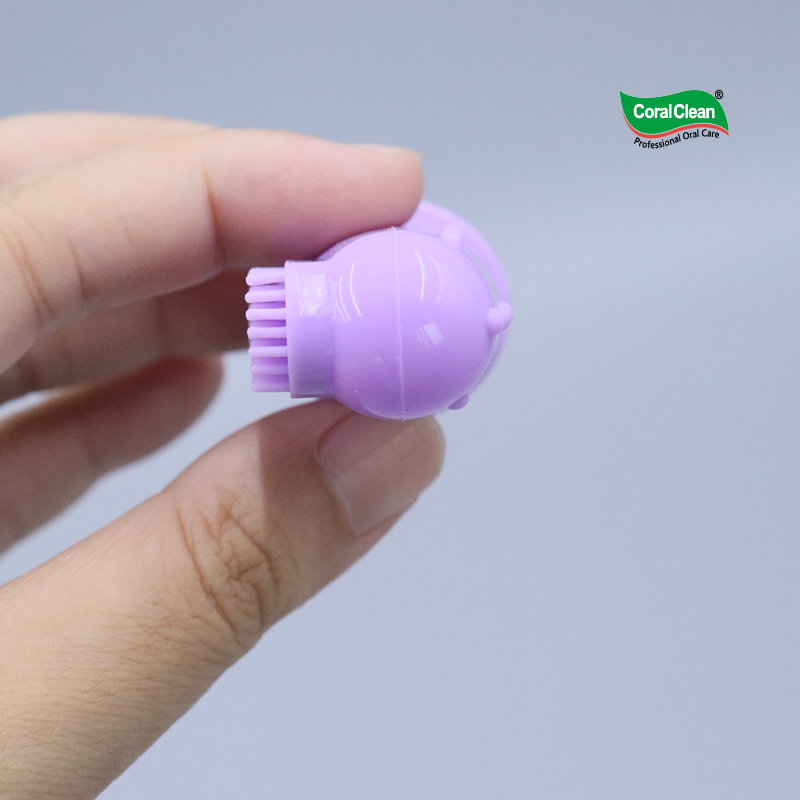 Manufacturer Wholesale Silicone Baby Finger Toothbrush Dental Glue Baby Brushing Cleaning Soft