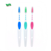 Wholesale Plastic Adult Toothbrush Medium Bristles Clean Teeth Dust-proof Cover Keep the Brush Clean