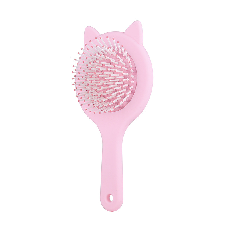 Manufacturer Cat Ear Cushion Brush with Massage Detangling Comb for Wet & Dry Hair