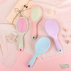 High Rebound Air Cushion Comb Anti-Static Massage Hair Brush with Soft Ball-Tipped Bristles Portable Detachable Cleaning Tool