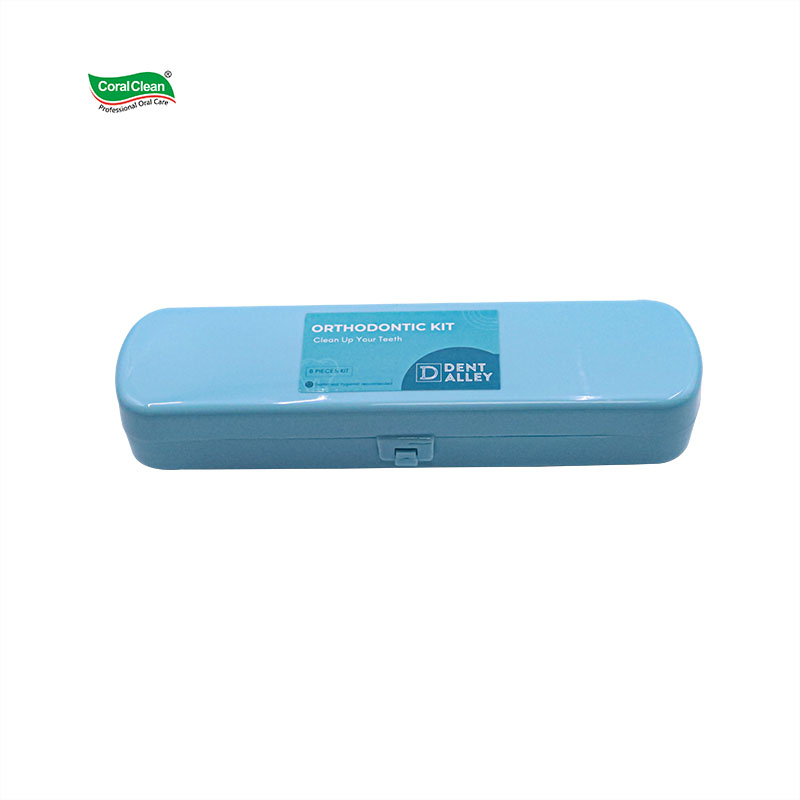 Orthodontic Boxes Paquete De Ortodoncia 8pcs Dental Kit Oral Hygiene Travel Kits De Ortodoncia