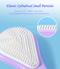 Wholesale Custom Logo OEM ODM Silicone Double Head Tongue Cleaner for Oral Hygiene Dental Care Fresh Breath Home Use