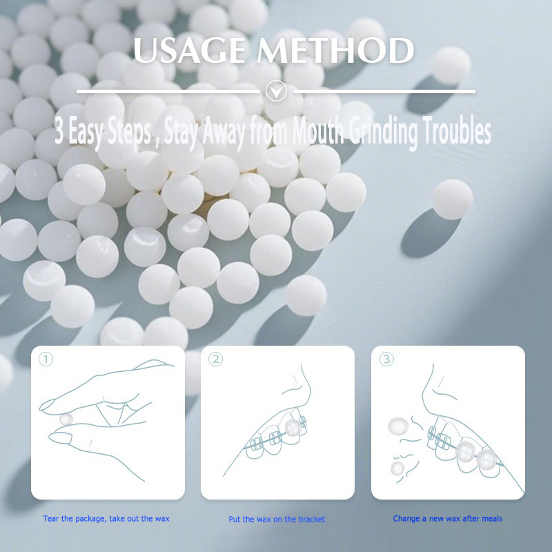 Manufacturer Orthodontic Wax Granular Ortho Wax 30 Granules Food Grade Dental Wax