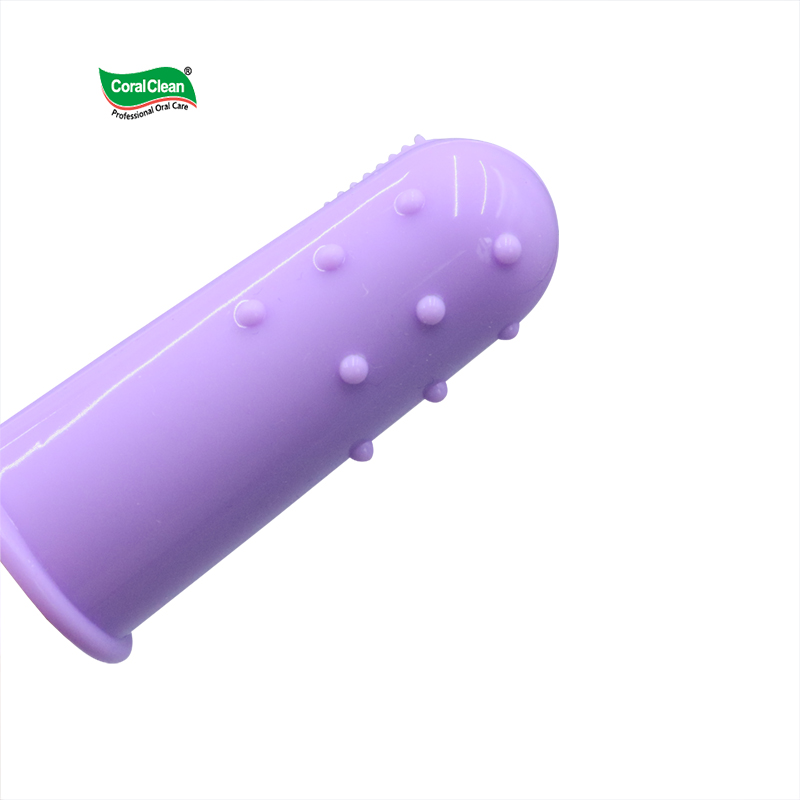 Manufacturer Wholesale Silicone Baby Finger Toothbrush Dental Glue Baby Brushing Cleaning Soft