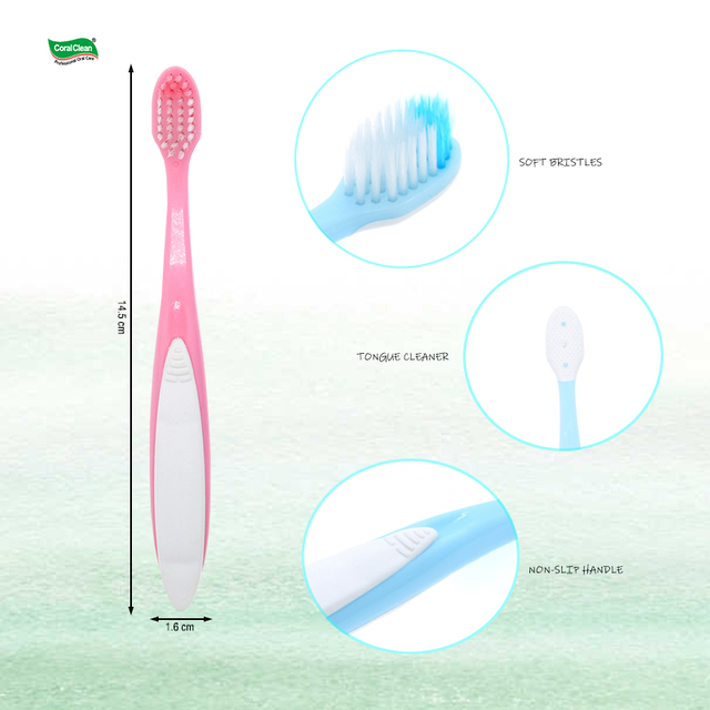 Manufacturer Kids Toothbrush Colorful Children Toothbrushes Soft Nylon Bristles Plastic Child Brush