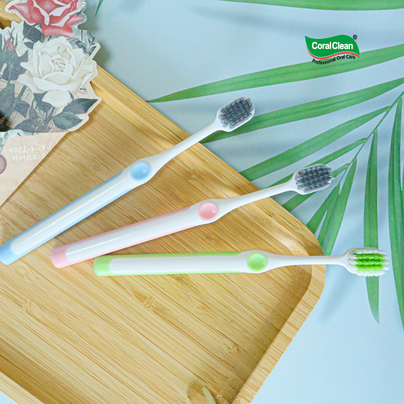 Adult Wholesale Private Label Tooth Brush Plastic Single Use Hotel Toothbrush Factory Custom Charcoal Toothbrushes