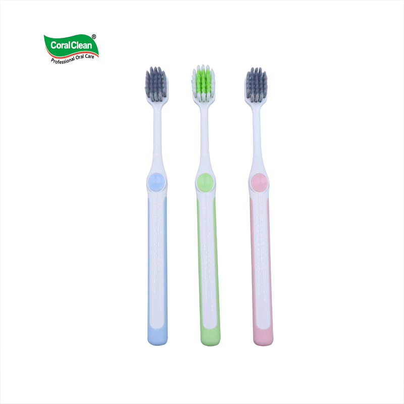 Adult Wholesale Private Label Tooth Brush Plastic Single Use Hotel Toothbrush Factory Custom Charcoal Toothbrushes