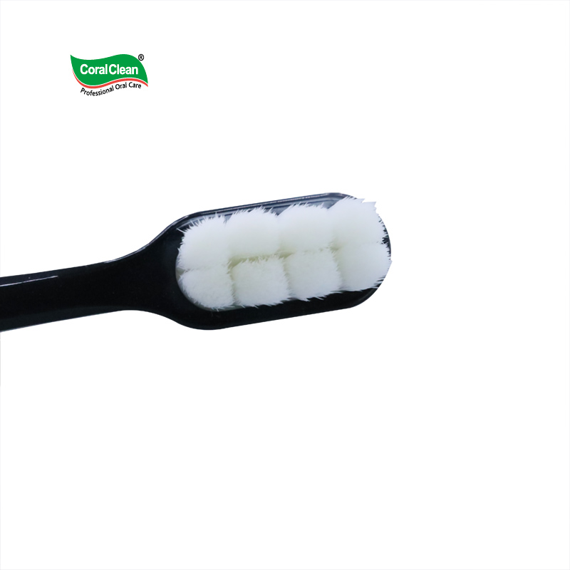 Double Pack Adult Plastic Toothbrush with 10000 Bristles Extra Soft Bristles That Do Not Harm Gums